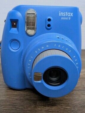 Fujifilm instax mini 9 Instant Camera - Bright Blue